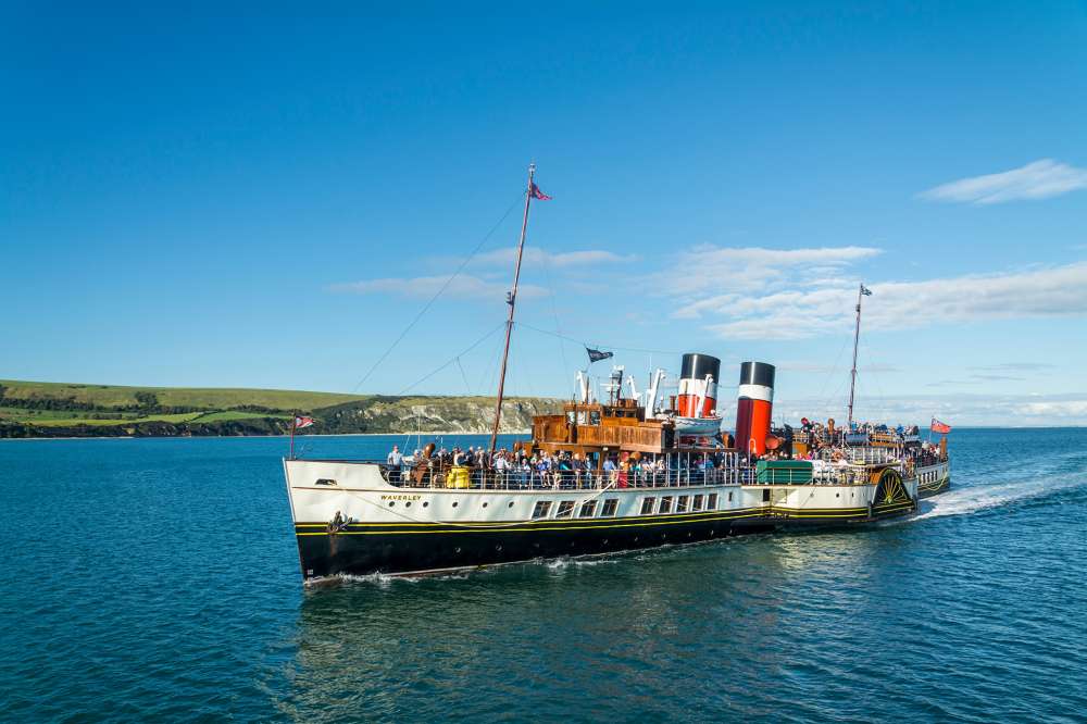 Waverley Paddle Steamer Visiting Cornwall This Summer